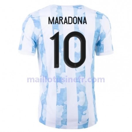 Maillot de Foot Argentine Maradona 10 Domicile 2021